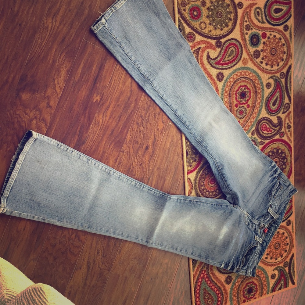 🌀 guess jeans, flared 🌀